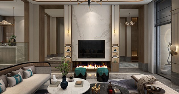 湖畔山莊10號別墅軟裝